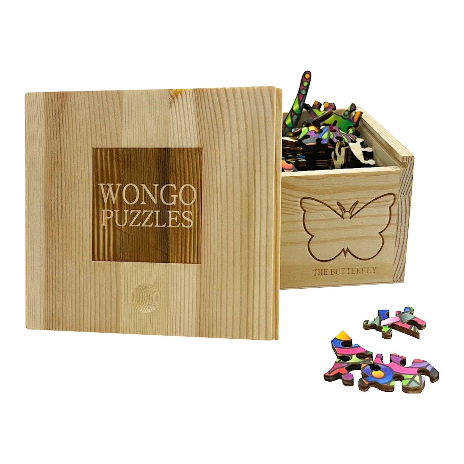 Enchanting Butterfly Wooden Jigsaw Puzzle